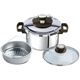 T-fal ワンタッチ開閉圧力なべ クリプソ プルミエプラス 4.5L P4060647