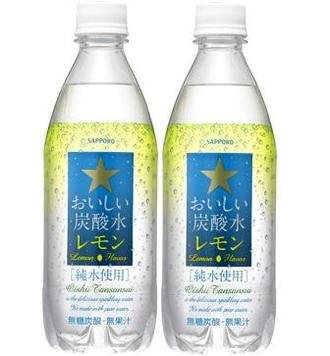 [2CS] サッポロ おいしい炭酸水レモン (500ml×24本)×2箱