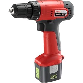 RYOBI 7.2V�[�d���h���C�o�h���� BD-70