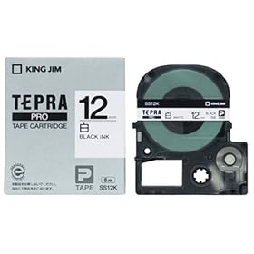 KING JIM Pro�e�[�v�J�[�g���b�W �����x�� 12mm SS12K