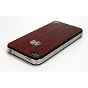 TRUNKET wood skin for iPhone4S/4(ブラッドレッド):SP158