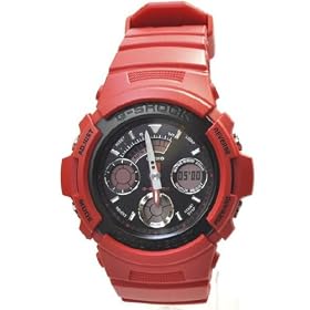 [�J�V�I]CASIO G-SHOCK ����R���{���f�� AW-591RED-4A ���b�h�}��[�t�A��]