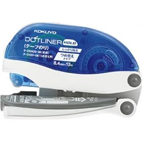 KOKUYO �^-DM420-08 �e�[�v�̂�[�h�b�g���C�i�[�z�[���h]�{�� 8.4mm�~13m���S��