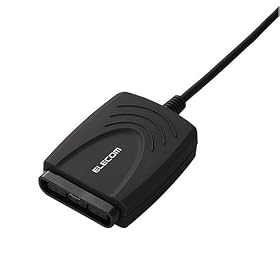 ELECOM USBtoPS/PS2�Q�[���p�b�h�R���o�[�^2 JC-PS201UBK