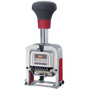 【クリックで詳細表示】マックス ナンバリング NR-607A