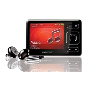 CREATIVE SDHC�б� SD�����ɥ����å���� ���꡼�ץ졼�䡼 ZEN 4GB ZN-Z4G-BK