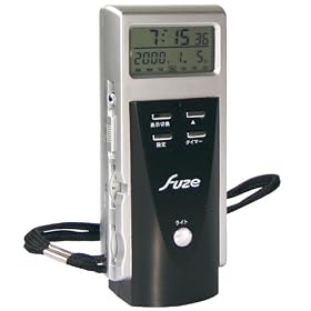 Fuze �h�Жh�Ƒ΍�@�\�t�N���b�N���W�I �V���o�[&�u���b�N FCR-994