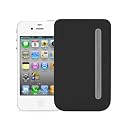 Cote&Ciel Card Pouch for iPhone 4S BRAZILIAN SLATE + SILVER