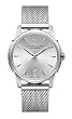 [�n�~���g��]HAMILTON �r���v AMERICAN CLASSIC JAZZMASTER SLIM 43mm �V���o�[�_�C���� SS�u���X �~���l�[�[�^�C�v H38615255 �����Y [���K�A���i]
