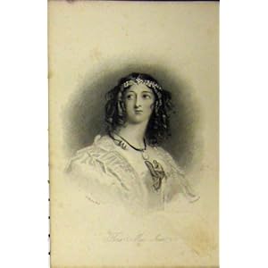 【クリックで詳細表示】旧式な鋼鉄彫版の肖像画の植物相 Mac アイバー C1850