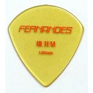 【クリックで詳細表示】FERNANDES P-100UC 1.00mm ULTEM PICK Jazz3タイプ ×10枚
