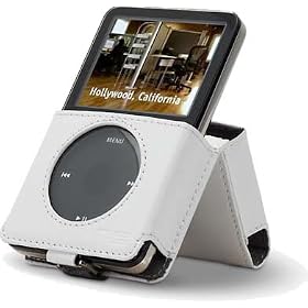 BELKIN Kickstand Case for 5G iPod(with Carabiner)-White F8Z068-WHT
