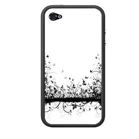 iPhone4�P�[�X�A�N�Z�T���[�@Leaflick(���[�t���b�N�P�i�j:�@simplicity white