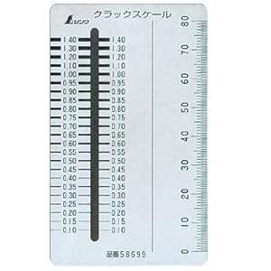 【クリックで詳細表示】シンワ クラックスケールカードタイプ
