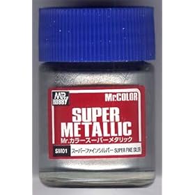 【クリックで詳細表示】Amazon.co.jp ｜ スーパーメタリック SM01 スーパーファインシルバー ｜ ホビー 通販