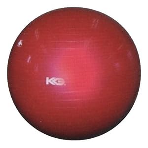 【クリックで詳細表示】K＆G ジムボール ピンク(大) GEB-750 75cm