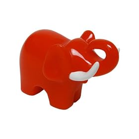 �ۂ̂������̊ዾ�u�� Elephant Glasses Holder [���b�h] �G���t�@���g �O���V�[�Y �z���_�[