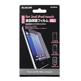 ELECOM iPod 2nd touch/�t���ی�t�B���� AVD-PFA2TCR