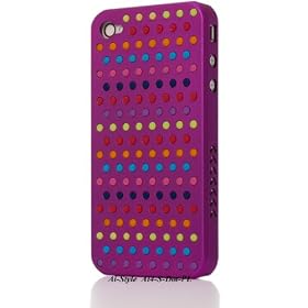 Ai-Style Series iPhone4 �P�[�X �yAi4-S-Dot-PL�z(�p�[�v���j�@�֋�7�F�t