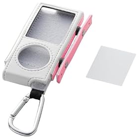【クリックで詳細表示】ELECOM iPod 4th nano/レザーケース/ピンク AVD-LCRA4NPN