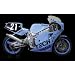 1/12 BIKE�V���[�Y No.5 ���}�nFZR750 85�N�� ShiseidoTECH21���[�V���O�`�[��