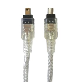 IEEE1394�P�[�u�� 2m �i4�s��-4�s���j i-LINK/DV�P�[�u���@IE442[�o���N�i]