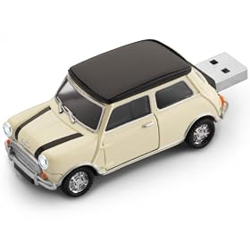 �O���[���n�E�X MINI Cooper�^ USB�t���b�V�������� 4GB �A�C�{���[ UFDMC-4GW