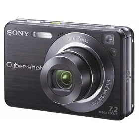 SONY �f�W�^���J���� Cybershot (720����f/���wx4/�f�W�^��x8/�u���b�N) DSC-W120 B