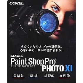 Paint Shop Pro PHOTO XI �ʏ��