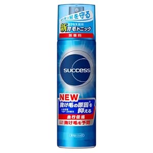 【クリックで詳細表示】サクセス薬用育毛トニック 無香料/180g 【HTRC2.1】