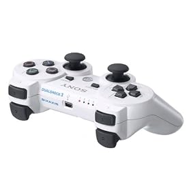 ���C�����X�R���g���[�� (DUALSHOCK3) �Z���~�b�N�E�z���C�g
