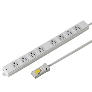 【クリックで詳細表示】サンワサプライ 工事物件タップ TAP-KH8N-5