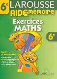 [Livre] Aide-Mémoire : Exercices de maths, 6ème