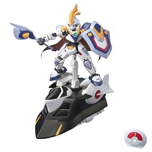 【クリックで詳細表示】1/1 ダンボール戦機W(ダブル) LBX 020 エルシオン＆RS(ライディングソーサ)