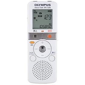 OLYMPUS IC���R�[�_�[ VN-7200 �z���C�g 2GB VN-7200