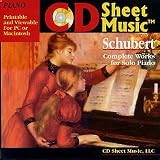  CD Sheet Music シューベルト ピアノ作品全集