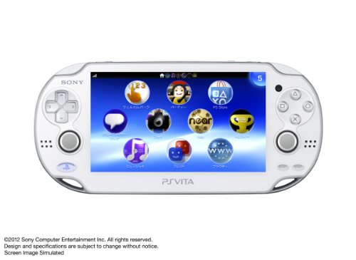 PlayStation Vita 3G/Wi‐Fiモデル クリスタル・ホワイト 限定版
