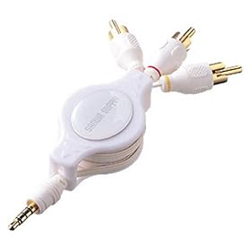 SANWA SUPPLY iPod�r�f�I�P�[�u�� KB-IPAV11M