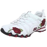 Skechers Bikers Flower Girl, Damen Sneaker