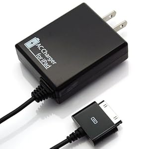 【クリックで詳細表示】Rix iPad用家庭用AC充電器 ブラック RX-IPAD09AC