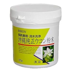 【クリックでお店のこの商品のページへ】沖縄純正ウコン粉末 120g