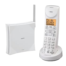 SANYO �f�W�^���R�[�h���X����ԓd�b�@�i�s���A�z���C�g�j TEL-DH3(W)