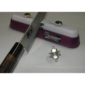 【クリックで詳細表示】竹内英治作 家庭・業務用包丁研ぎ器 ダイヤモンドハイレグ曲線砥石