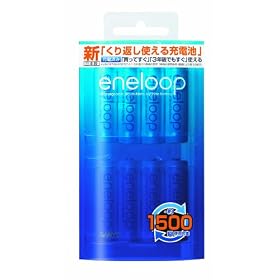 SANYO NEW eneloop �[�d���j�b�P�����f�d�r(�P3�`8�p�b�N) [HR-3UTGA-8BP]
