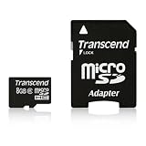 Transcend microSDHC�J�[�h 8GB Class6 (�������ۏ�) TS8GUSDHC6�g�����Z���h�E�W���p���ɂ��