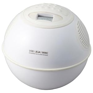 【クリックでお店のこの商品のページへ】防水MP3ミュージックプラネット LOE015-WH