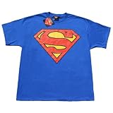  CLASSIC SUPERMAN SHIELD LOGO T SHIRT