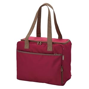 【クリックで詳細表示】THERMOS 保冷ショッピングバッグ 22L レッド RDL-022 R