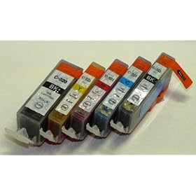 �V�����I�I�yCANON BCI-321+320/5MP�i�L���m���v�����^�[�p�݊��C���N�j�z�ėp�C���N�J�[�g���b�W �}���`5�F�Z�b�g IC�`�b�v�t��