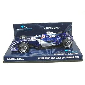 Minichamps DP 1/43 �E�B���A���Y�e�X�g�J�[ �x�mSPW ������M2006